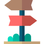 directional-sign symbol znaku drogowego